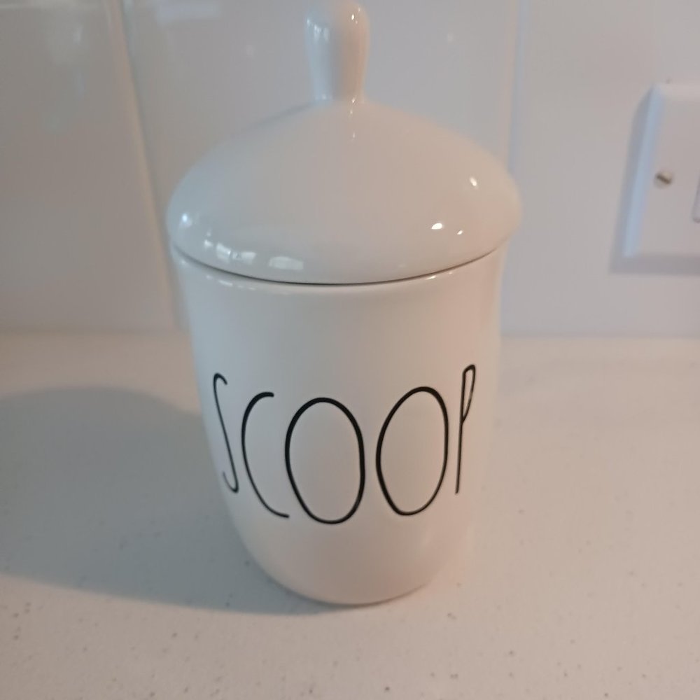 Rae Dunn Scoop Jar